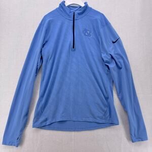 Nike Dri-Fit University of North Carolina NC Blue 1/4 Zip Tar Heels Women’s S